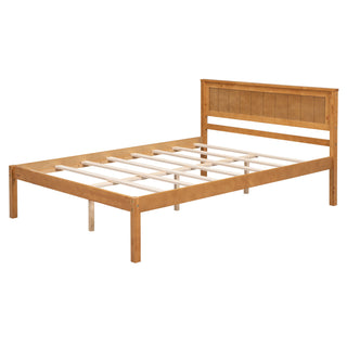 Platform Bed Frame With Headboard