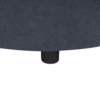 Modern L-Shaped Sectional Sofa With Curved Chaise, USB Ports, And Side Storage Pockets