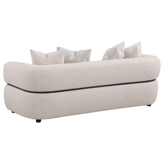 Ramsay - Round Arm Sofa - Beige