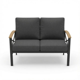 Outdoor Loveseat With Washable Cushions