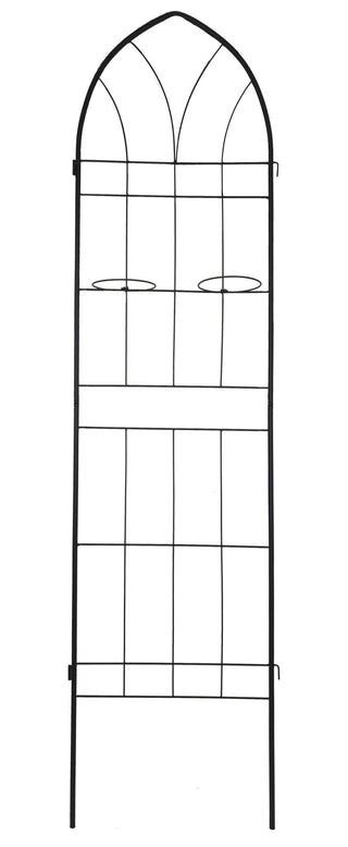 Metal Garden Trellis Rustproof Trellis For Climbing Plant, Outdoor Flower Support