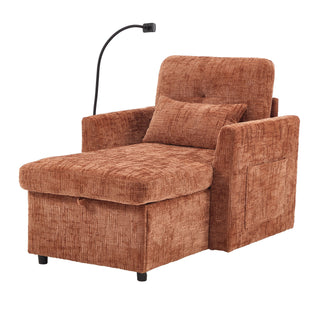 Multifunctional Recliner Sofa With Storage And Phone Bracket