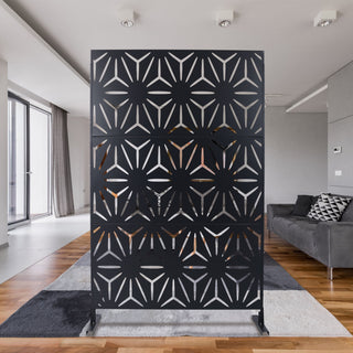 Outdoor & Indoor Metal Privacy Screen, Freestanding Decorative Panels