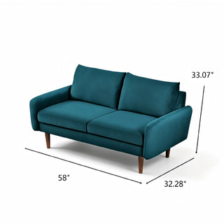 Kent - Loveseat, 2 Seater Sofa For Compact Living Spaces