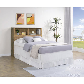 Geary - Bookcase Headboard With Open Cubbies
