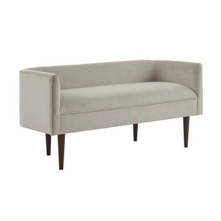 Farrah - Accent Bench With Low Back & Sides - Cream