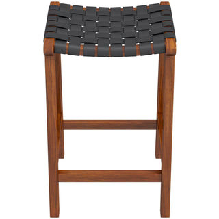 James - Mid-Century Modern Genuine Counter Stool
