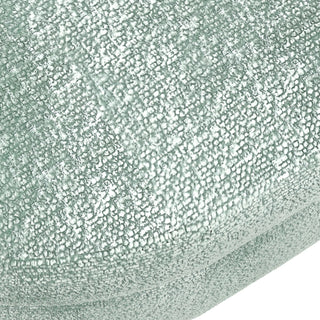 Modern Ottoman Oval Storage Bench With Rubber Wood Legs