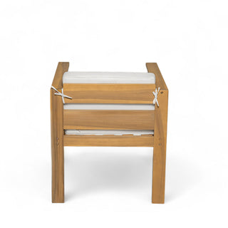 Rustic Patio Dining Set For 6 With Removable Cushions