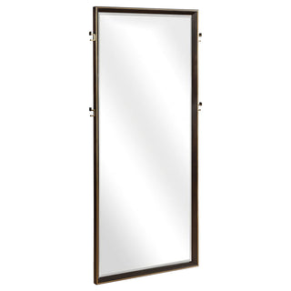 Prescott - Floor Mirror With Full Length Reflection - Brown