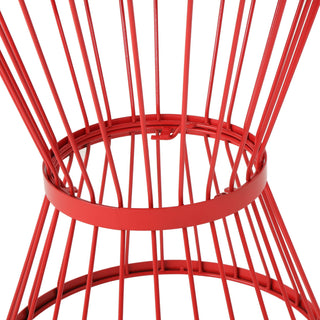 Lassen - Modern Outdoor Side Table With Hourglass Design