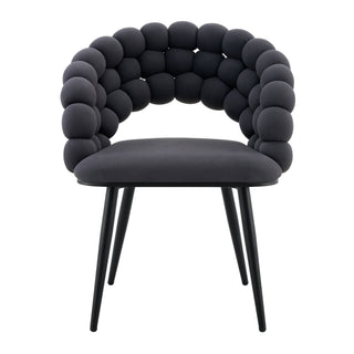 Puffy Bubble, Ball Chain Chairs For Dining Room (Set of 2)
