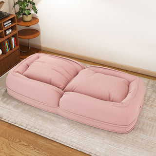 Upholstered Foldable Lazy Sofa Bed For Adults And Pets