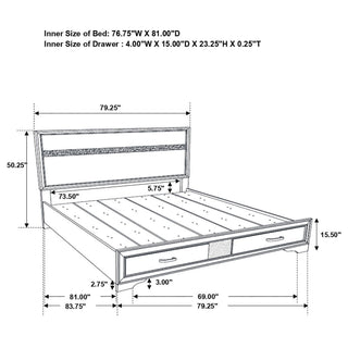Corbin - Glittering Bedroom Set