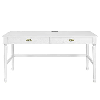 Modern Writing Desk With Drawers For Home Office
