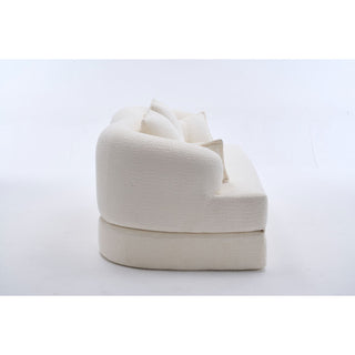 Foldable Sofa Bed, Boneless Couch Convertible Sleeper With 4 Pillows