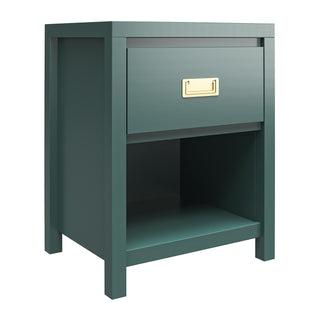 Haven - 1 Drawer Nightstand - Green