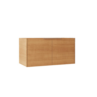 Floating Bathroom Vanity Cabinet & Soft Close Double Doors, Spacious Interior Storage, Wall Mounted, Cabinet Only