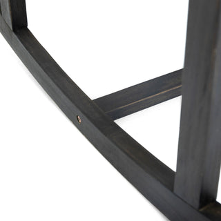 Baxter - Rocking Loveseat - Dark Gray