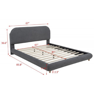 Contemporary Low-Profile Platform Bed