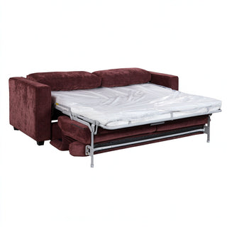2 Seater Pull Out Sofa Bed, Modern Convertible Sleeper