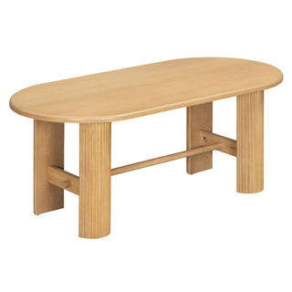 Oval Dining Table Set For 6 With 6 Upholstered Chairs