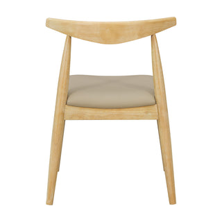 Dining Chairs With Ergonomic Backrest (Set of 2)