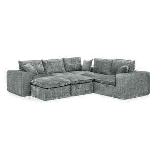 Sectional Sofa With Moveable Ottoman