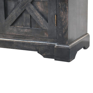 Regal - Rustic Sideboard - Black