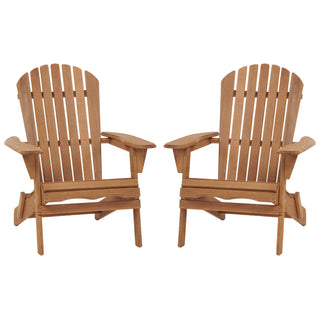 Oversize Outdoor Folding Adirondack Chair, Patio Chair For Garden