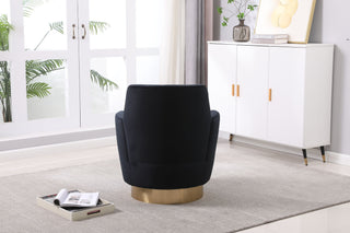 Teddy Swivel Barrel Chair, Swivel Accent Chairs Armchair For Living Room