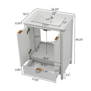 Modern Bathroom Vanity With Sink Combo