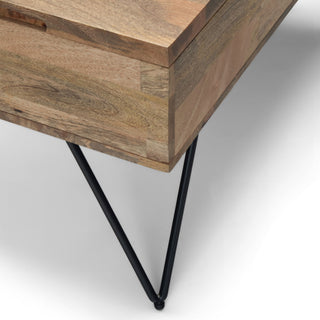 Hunter - Lift Top Square Coffee Table - Natural