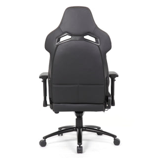 Gaming Chair With 4D Armrests, High Back Office Chair - Black / Gray