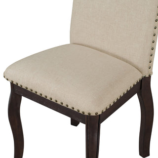 Upholstered Dining Chairs With Nailhead (Set of 2)