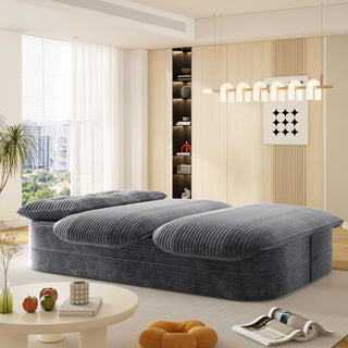 Convertible Floor Sofa Bed With Multi Functional Blanket