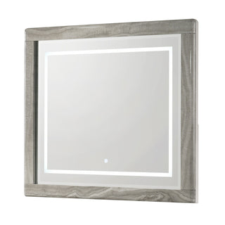 Jazz - LED Mirror With Touch Sensor Switch (Dresser Not Included) - White