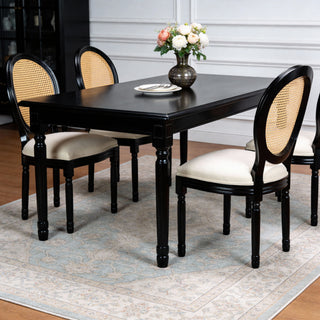 French Country Dining Chairs With Round Back (Set of 2)
