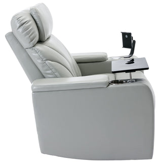 Power Motion Recliner Electric Power Recliner With USB Charging Port, Hidden Arm Storage, Convenient Cup Holder And tooth Speaker