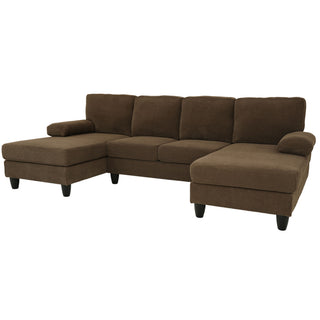 U-Shaped Sofa With Dual Chaise