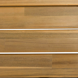 Classic Patio Dining Table, Acacia Wood - Light Teak