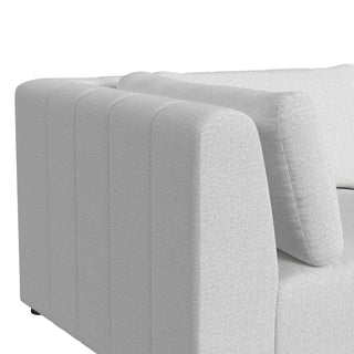 Zandara - 5 Piece Modular Set Sectional With Ottoman - Beige