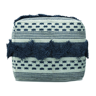 Bowden - Square Pouf Ottoman - Gray