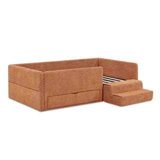Safe Kids Bed With Guardrails And Storage