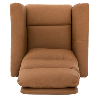 Manual Recliner Chair With 8 Point Massage And Swivel Function
