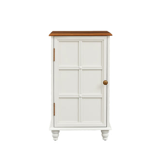 Floor Cabinet With Adjustable Shelf, Storage For Entryway