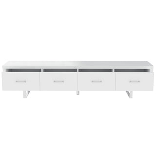 TV Stand With Slatted Drawers