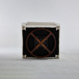 Modern Swivel Barrel Accent Chair With Base