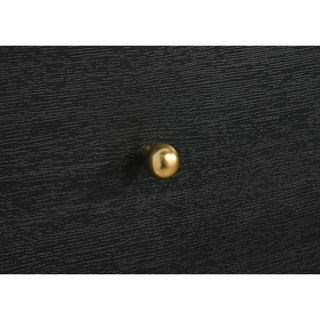 Burton - 6 Drawer Dresser With Mirror - Black
