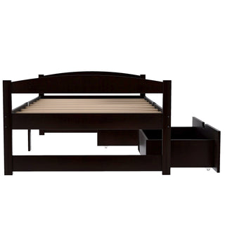 Platform Bed With 2 Drawers